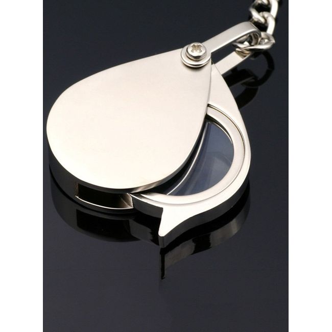 Foldable LED Lighted Pull-type Jewelry Magnifier Magnifying Glass Eye Loupe  Lens