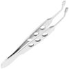 Uonlytech Meibomian Gland Expressor, Stainless Steel Eyelid Massage Tweezers Professional Face Care Forceps Craft Tweezers Tools for Dry Eyes