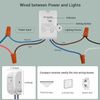 DEWENWILS Wireless Light Switch and Receiver Kit Remote Control Wall Switch