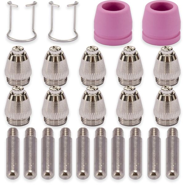 SG-55 AG-60 WSD-60 .030’‘ Plasma Cutter Cutting Torch Tip Nozzles Consumables Kit 24pk