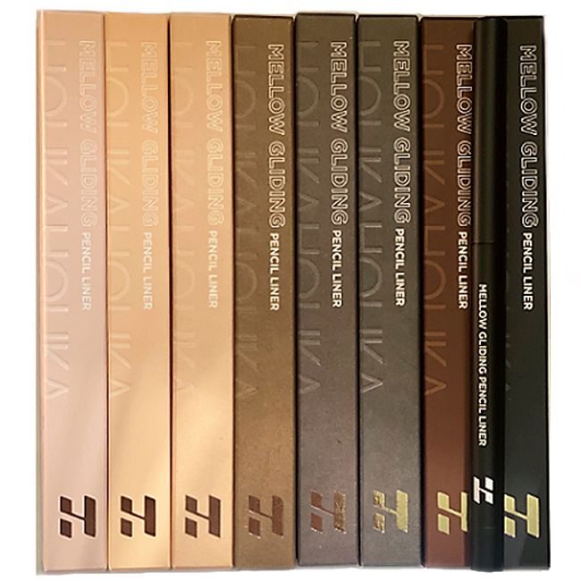 Holika Holika Mellow Gliding Pencil Liner (No. 01~09) (1 choice), 1ea, No. 08 Mocha Glitz