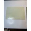 BRADY Caution Eye Protection Required Sign, 10 in Height, 14 in Width, Plastic