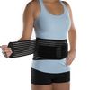 DonJoy Performance Elastic Back Wrap Adjustable Stretch Compression for Low Back Pain, Lumbar Support, and Back Strains - Large / X-Large