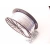 Galvanized Wire Rope Cable, 1/8", 7x7, 500 ft Reel + 20 Cable Clips