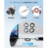 Magtame iPhone - Charging Cable Type C, Automatic Winding, Flat Flat Lightning Cable, USB-C, 3A Rapid Charging, MFi Certified Type C Lightning, Memory Retention, Compatible with iPhone 14, iPhone 13,