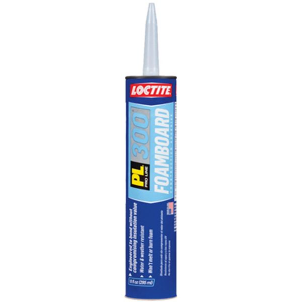 Loctite 1421941 300 VOC Foamboard Construction Adhesive 10 oz. (Pack of 12)