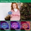 LED Flying Orb: Galactic Spinner Boomerang with Dynamic Light Effects (Red)