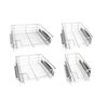 MODERN REFLECTION Wire Basket (600mm) - Silver Metal Under Mount Kitchen Storage Basket