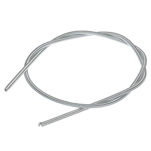 sourcing map Spring Tube Bender OD 6.5mm/0.26" Steel Spring Pipe Copper Tubes 1100mm/43.31" Long for 3/8" Copper Pipe(10mm) in Home Renovations,Electrician Wiring Bending Pipe(Insert-Pipe use)
