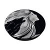 Howling Wolf Moon Women Black PopSockets Swappable PopGrip