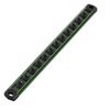WORKPRO Magnetic Socket Organizer, 1/4-Inch Drive Aluminum Alloy Socket Rail NEW