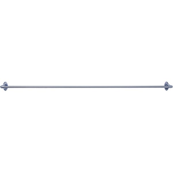 Takubo Kogyosho STC-75 Stainless Steel Towel Bar, Round Length, 29.9 inches (75.7 cm), Wood Screw Screw