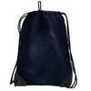 Peace Frog navy cinch backpack mesh microfiber
