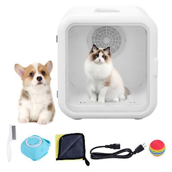 Automatic Pet Hair Dryer Box Blow Dryer for Dogs and Cats,62L Capacity Dryer Box