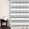 Popular Bath Modern LINE, Shower Curtain, Grey