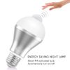 EVTSCAN Automatic Sensor Bulbs, Motion Sensor Light Bulb,EECOO 9W Smart PIR LED Bulbs Auto On/Off Security Lights Outdoor/Indoo