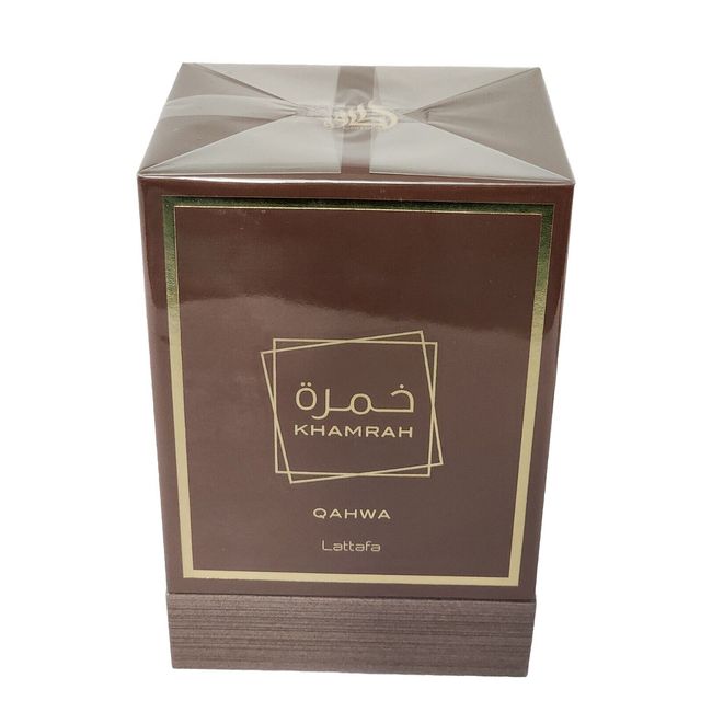 Khamrah Qahwa by Lattafa EDP Spray Unisex 3.4oz New Sealed Box