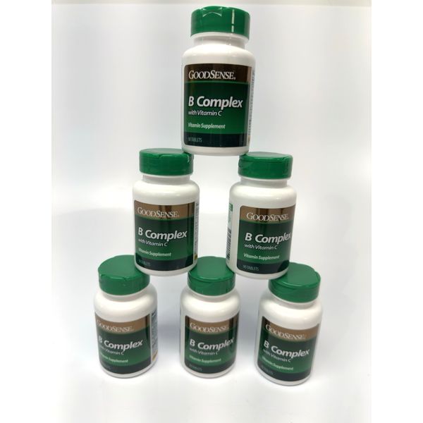 (6) Total: 540 tablets GoodSense B-Complex with Vitamin C EXP 08/27