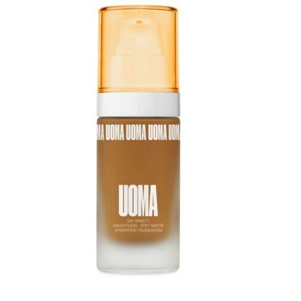 Uoma Beauty Say What? Foundation Brown Sugar T1N NIB Skincare Foundation