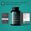 Monolaurin 1000mg Capsules — Made with Pure Glycerol and Lauric Acid from Raw Coconut — Natural Vegan Capsules That are Non-GMO and Soy Free — 240 Capsules