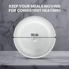 0.7 Cu Ft Microwave Countertop Small with Digital Display, 700 Watt Microwave Bl