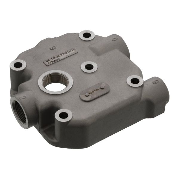 febi bilstein 14668 Cylinder Head for air compressor, without lamella valve, pack of one