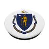 Massachusetts Flag PopSockets Grip and Stand for Phones and Tablets