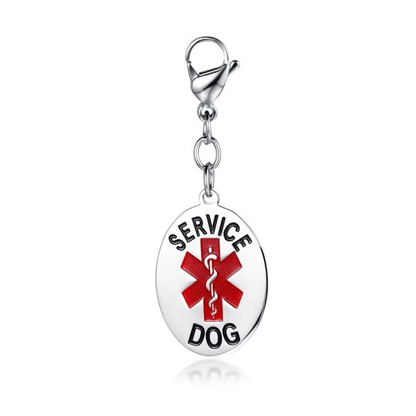 Pet ID Tags Service Dog , FREE! Personalized Engraving