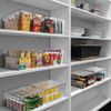 Plastic Storage Bins with Lids XL – Perfect Kitchen Organization or Pantry Stora