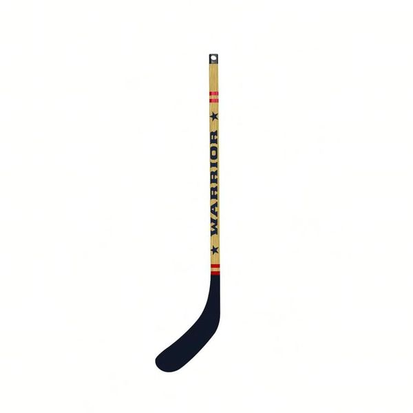 Warrior USA Mini Hockey Stick, Player (Right), Navy/Tan