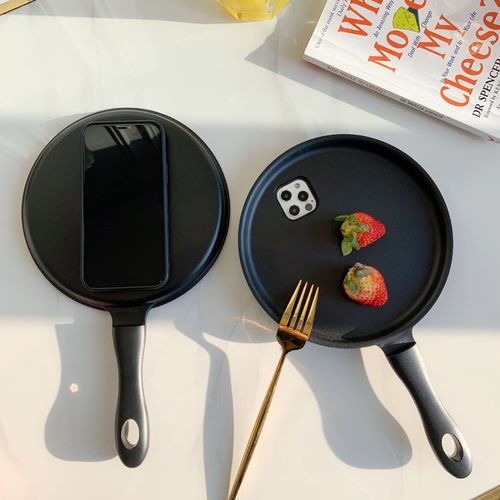 Frying Pan Phone Case, Creative Ugly Phone Case for iPhone 13/Iphone14/Iphone12/Iphone11, Ugly Phone Mobile Phone Cases (for iPhone 14 Pro MAX)