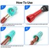 3 Way/ 5 Way Wire Stripping Tool Twister Wire Cap Twisting Tool with 1/4" Chuck