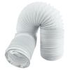 Spares2go Vent Hose Pipe for Candy Vented Tumble Dryers (4m / 4" Diameter)