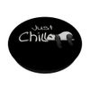 Funny Casual Panda Bear | Anti-Stress Just Chill Panda PopSockets PopGrip: Extendable Base and Handle for Mobile Phones / Tablets with Interchangeable Top