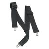 Bristol Novelty Ba709 Braces, Mens, Solid, Black, One Size