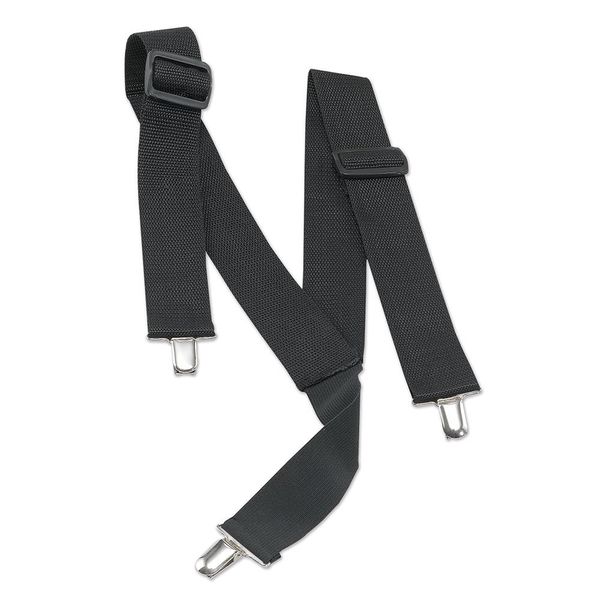 Bristol Novelty Ba709 Braces, Mens, Solid, Black, One Size