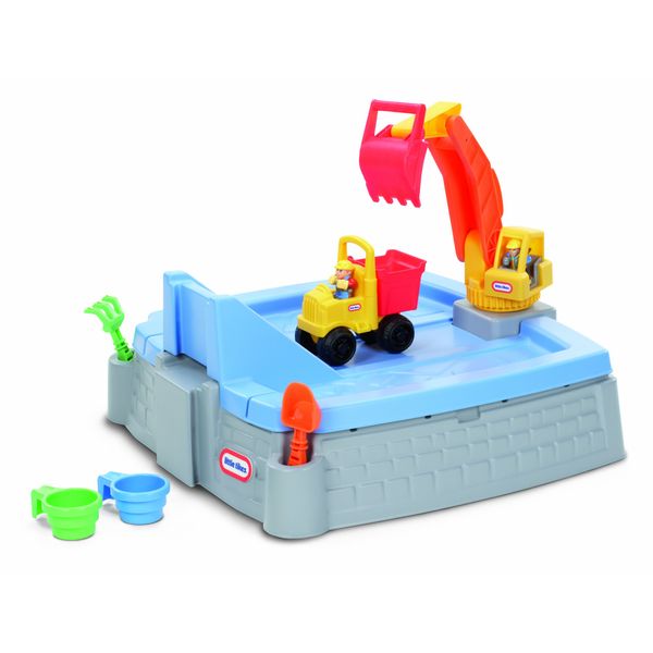 Little Tikes Big Digger Sandbox, White