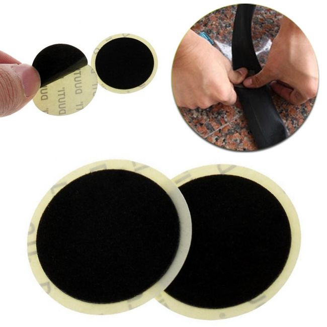 10pcs Bicycle Tire Patch Glue Road Mountain Bike Tyre Inner Tube