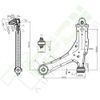 New 1Pc Control Arm Front Lower Driver For CHEVROLET CLASSIC 2004 - 2005