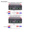 STC-3008 Digital Thermostat Temperature Controller Switch Dual NTC Intelligent Adjustable Flame Retardant Automatic Switching 12V