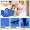 VELVETSURE Heavy Duty Extra Large Moving Bags W/ Backpack Straps - Strong