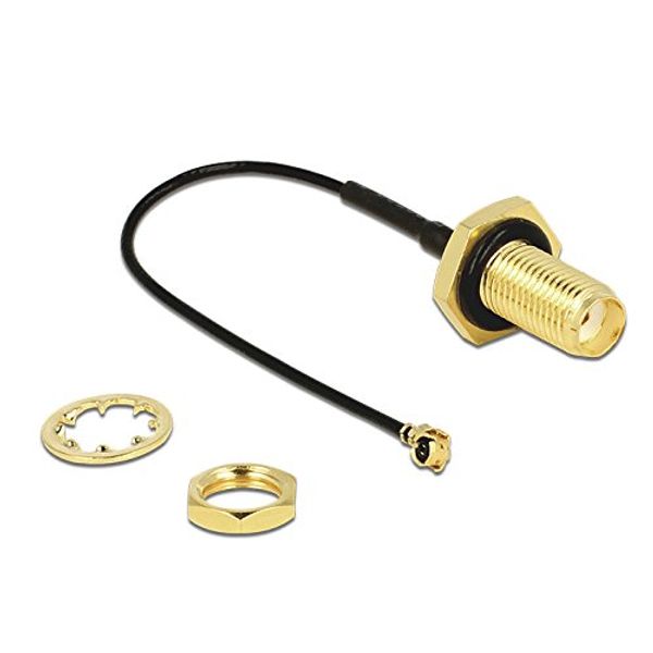 DeLOCK SMA/MHF Kabel, 10cm