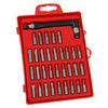 Dapetz ® 33pc Spanner Screwdriver Bit Set Hex Star Torx Spline | Tamper Proof Tools for Electronics & Mechanical Repairs | Multi-Bit Garage Tool Kit Maintenance | Durable & Versatile Repair Tools