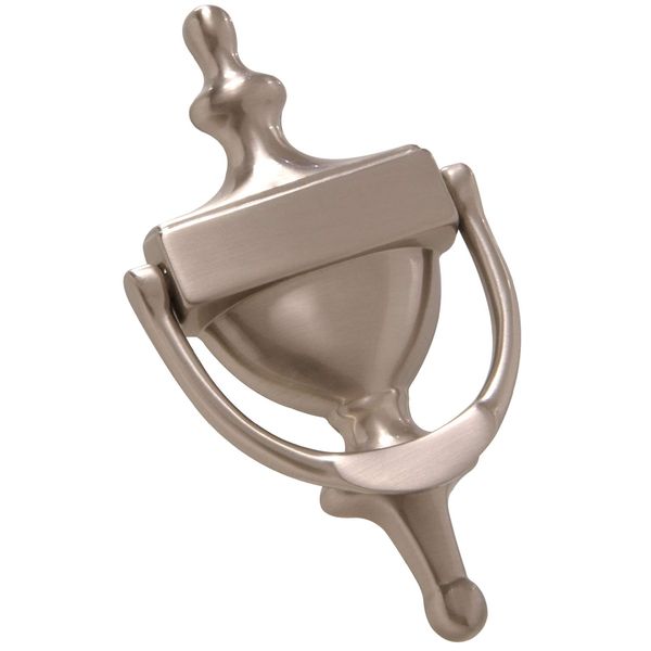 Hardware Essentials 852724 Satin Nickel Door Knocker, 7-Inch