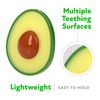 Nuby 100% Silicone Fruit Teether: 3M+, Designs Vary, Multi