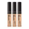 3 x Rimmel Lasting Matte Concealer Full Coverage - 015 True Ivory