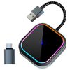 5.0 Wireless Adapter 2 in 1 For Apple CarPlay Android Auto Multimedia Video Play