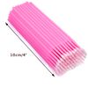 G2PLUS 400PCS Micro Applicators Brushes, Pink Disposable Disposable Micro Applicators, Eyelash Extension Swabs for Eyelashes Extensions, Crafting