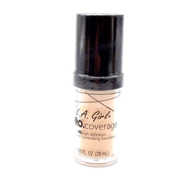 L.A. Girl HD Pro Coverage Illuminating Foundation GLM643 Porcelain