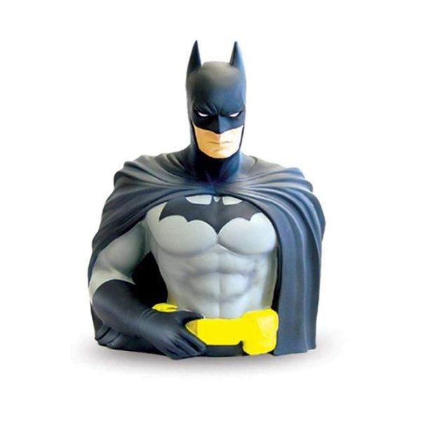 DC Batman Bust Bank, 8 1/4-inches tall